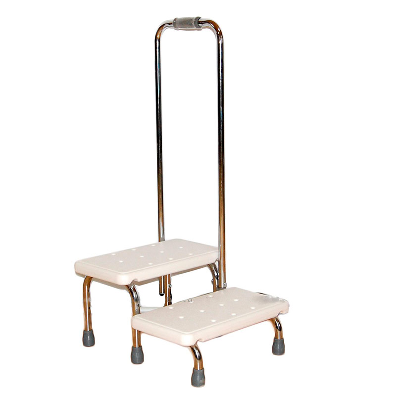 Ступень для ванной комнаты Мега-Оптим KJT569 с поручнем