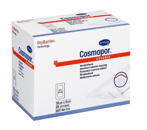 Повязка самоклеящаяся Cosmopor Advance DryBarrier уп./25 шт..