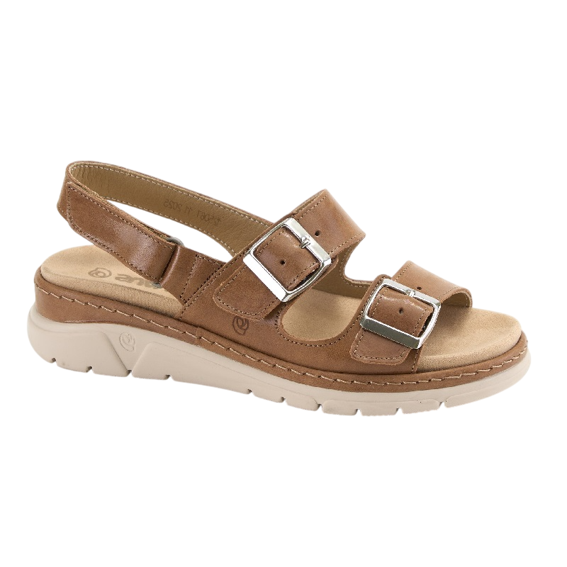 Сандалии Suave Mostar женские 12506T-3157,3157 коричневые.