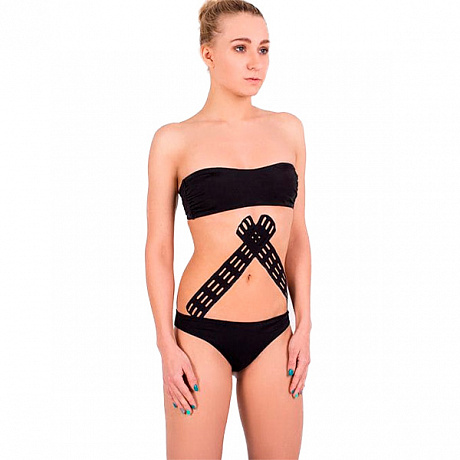 Кинезио тейп Bio Balance Tape Lymph перфорированный 5см х 5м розовый. Изображение 3 из 3