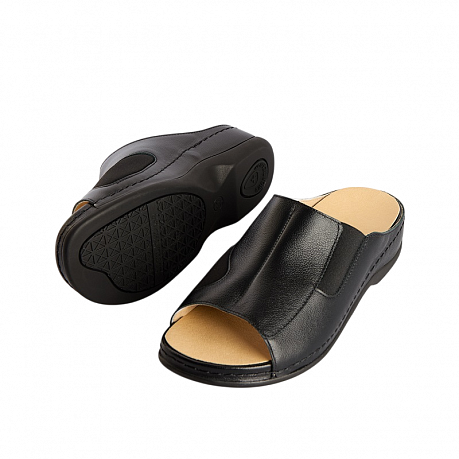 Сабо ортопедические Dr Thomas женские DTD-004-3 черные. Изображение 2 из 3